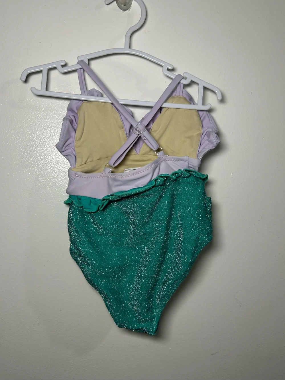 Shade Critters Lilac Shimmer Mermaid Infant Girls One Piece Swimsuit 6-12 Months